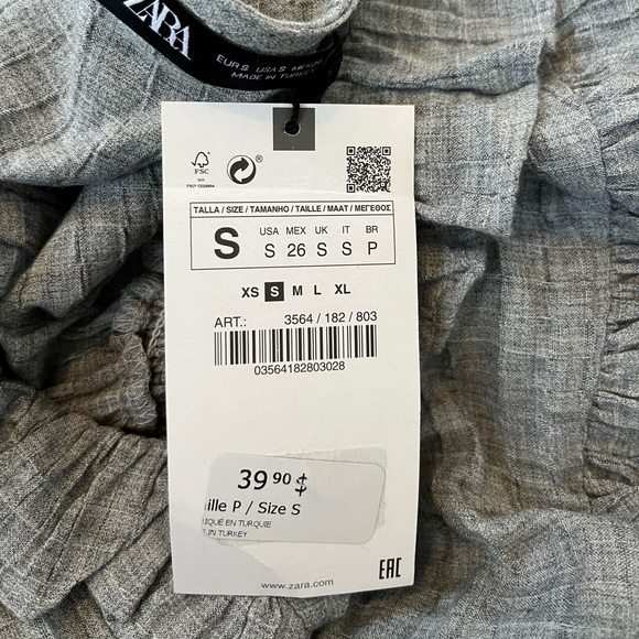 ZARA cropped blouse - Picture 3 of 3